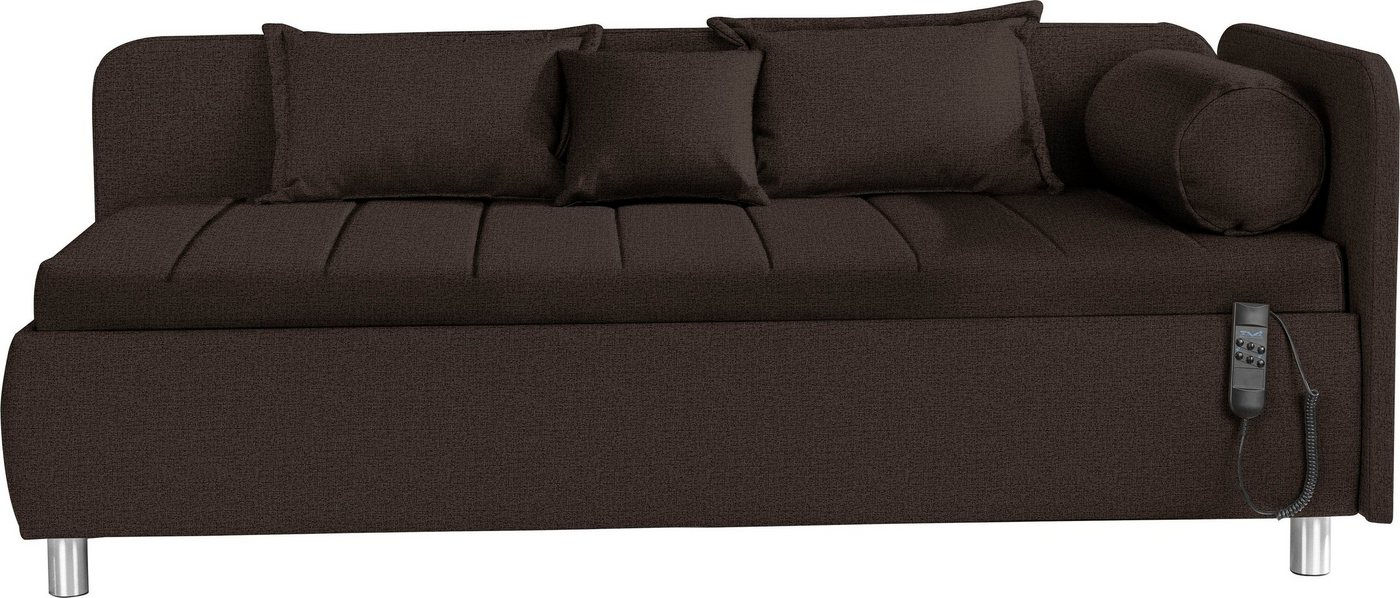 ADA trendline Schlafsofa Kiana, Liegefläche 90/200 cm oder 100/200 cm, Bettkasten, Zierkissen-Set von ADA trendline