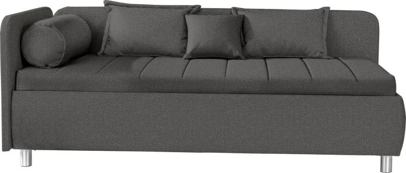 ADA trendline Schlafsofa Kiana, mit Bettkasten und Zierkissen, Liegefläche 90/200 cm oder 100/200 cm von ADA trendline