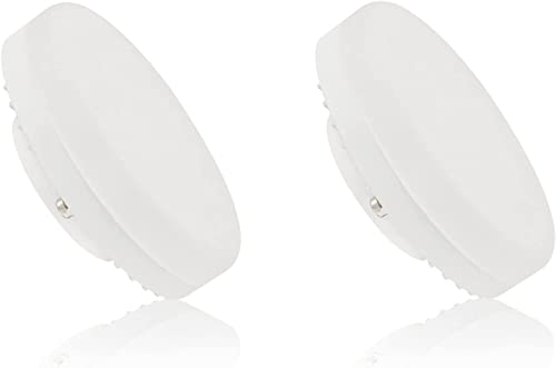 ADAKAT 2er Pack, Dimmbar LED GX53 Leuchtmittel 6W, warmweiß 3000K von ADAKAT
