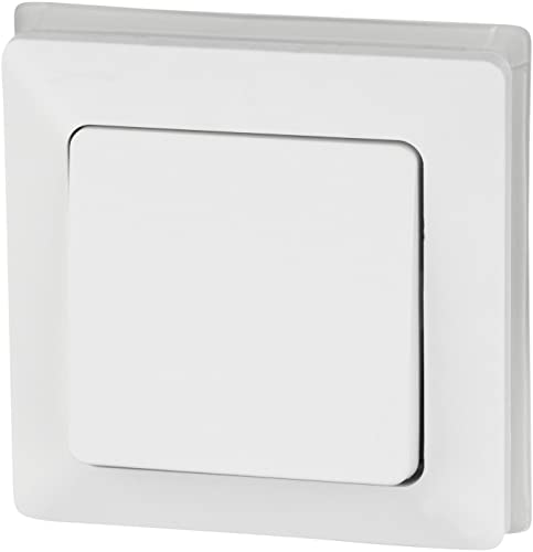 Unterputz Wechselschalter IP44, All-in-One, Serie C1 weiß-matt von ADAKAT