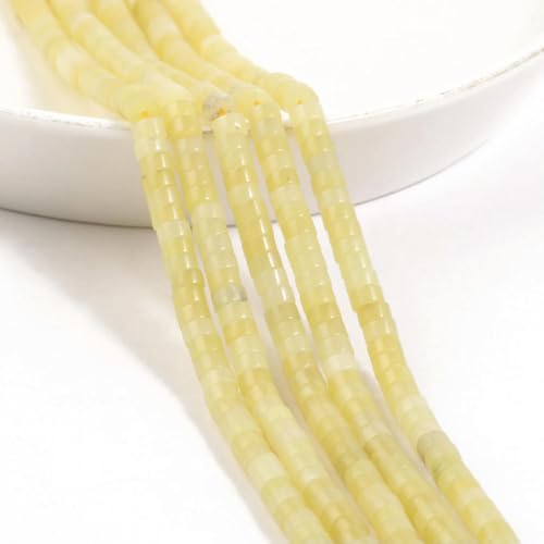 ADAOQIN 150 Teile/los 4mm Flache Runde Natursteinperlen Achate Quartzs Jade Lose Distanzperlen für DIY Schmuckherstellung von ADAOQIN