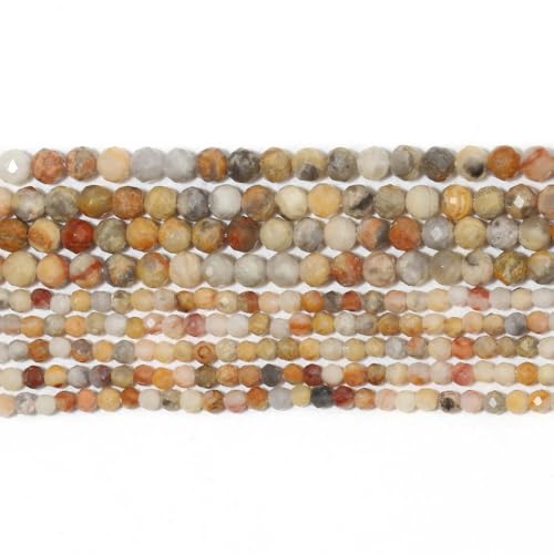 ADAOQIN 2 3 4 mm natürliche facettierte Citrin-Opal-Jade-Edelsteinperlen, runde Mineralperlen für die Schmuckherstellung, DIY-Armbandzubehör ADAOQIN 2 3 4 mm natürliche facettierte Citrin-Opal-Jade-Edelsteinperlen, runde Mineralperlen für die Schmuckherstellung, DIY-Armbandzubehör von ADAOQIN