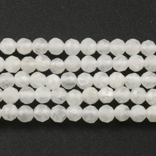 ADAOQIN 2 3 4 mm natürliche facettierte Citrin-Opal-Jade-Edelsteinperlen, runde Mineralperlen für die Schmuckherstellung, DIY-Armbandzubehör von ADAOQIN