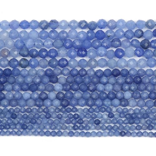 ADAOQIN 2 3 4 mm natürliche facettierte Citrin-Opal-Jade-Edelsteinperlen, runde Mineralperlen für die Schmuckherstellung, DIY-Armbandzubehör von ADAOQIN