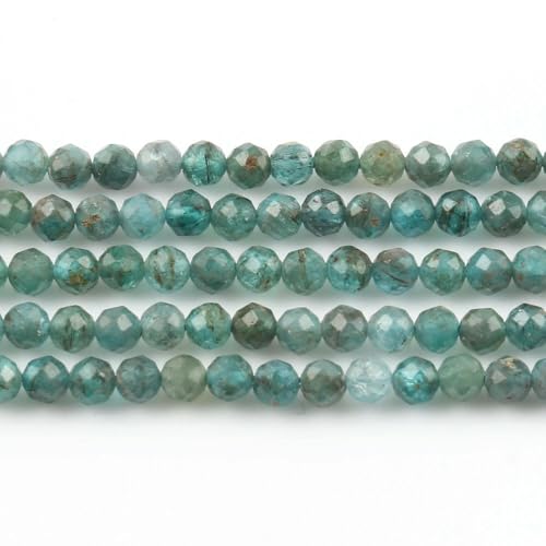 ADAOQIN 2 3 4 mm natürliche facettierte Citrin-Opal-Jade-Edelsteinperlen, runde Mineralperlen für die Schmuckherstellung, DIY-Armbandzubehör von ADAOQIN