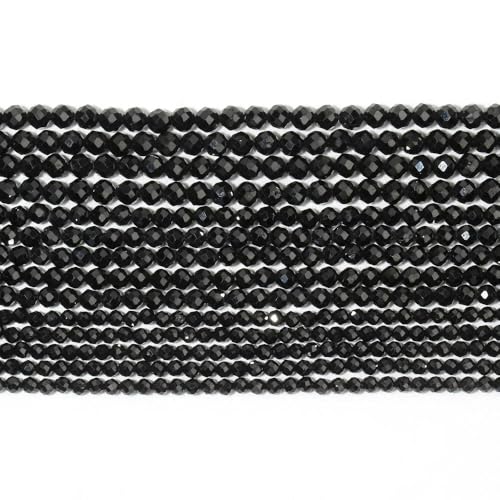 ADAOQIN 2 3 4 mm natürliche facettierte Citrin-Opal-Jade-Edelsteinperlen, runde Mineralperlen für die Schmuckherstellung, DIY-Armbandzubehör von ADAOQIN