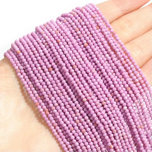 Facettierte Natursteinperlen, facettiert, Amazonit, Aquamarin, Opal, Labradorit, lose Abstandsperlen zur Schmuckherstellung, 2 3 4 mm von ADAOQIN