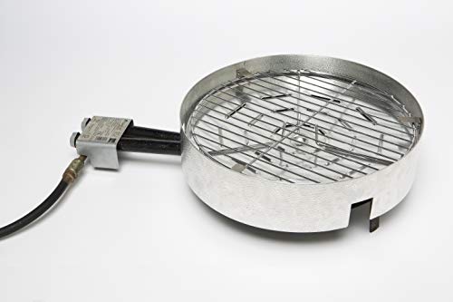 ADAPTAGRILL Arregui Adaptergrill für Paella-Pfanne, Gasbrenner, 41 cm Durchmesser, Aluminium von ADAPTAGRILL
