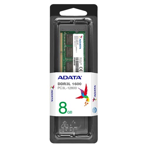 ADATA 8 GB DDR3L 1600 MHz SODIMM ADATA 8 GB DDR3L 1600 MHz SODIMM von ADATA