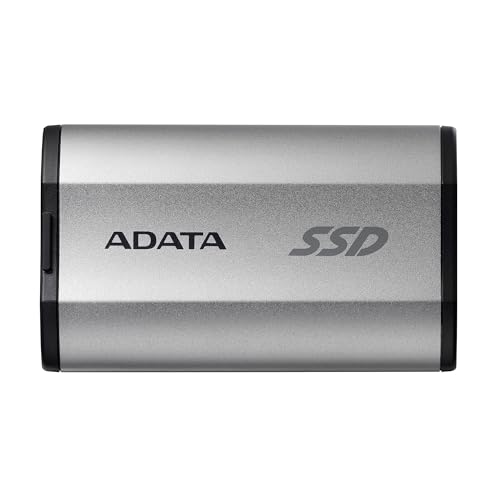 ADATA 2000 GB SD810 External SSD Durable, Silver Grey, SD810-2000G-CSG ADATA 2000 GB SD810 External SSD Durable, Silver Grey, SD810-2000G-CSG von ADATA