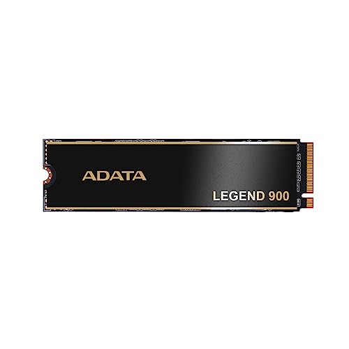 Adata LEGEND 900 512GB M.2 2280 M-Key PCIe 4.0 x4 mit Kühlkörper - SLEG-900-512GCS von ADATA