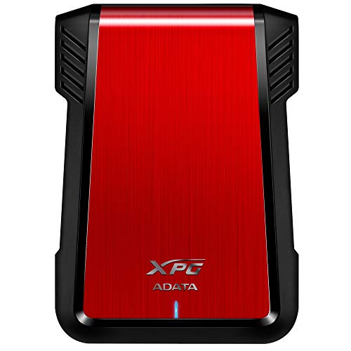 ADATA AEX500U3-CRD Externe Festplattengehäuse schwarz/Rot von ADATA