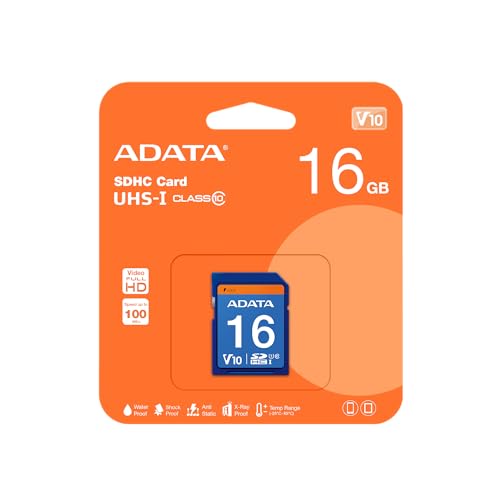 ADATA ASDH16GUICL10-R Premier Class 10 SDHC UHS-I Speicherkarte ADATA ASDH16GUICL10-R Premier Class 10 SDHC UHS-I Speicherkarte von ADATA