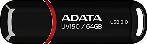 ADATA AUV150-64G-RBK 64GB DashDrive schwarz von ADATA