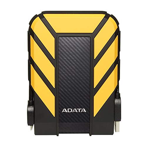 ADATA HD710 Pro - 1 TB, externe Festplatte mit USB 3.2 Gen.1, IP68-Schutzklasse, gelb,langlebig, wasserdicht und staubdicht mit militärischer Zähigkeit in mehrschichtigen Festplatten ADATA HD710 Pro - 1 TB, externe Festplatte mit USB 3.2 Gen.1, IP68-Schutzklasse, gelb,langlebig, wasserdicht und staubdicht mit militärischer Zähigkeit in mehrschichtigen Festplatten von ADATA
