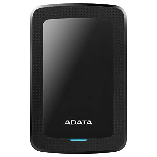 ADATA HV300 - 2 TB, externe Festplatte mit USB 3.2 Gen.1, schwarz, HDD Ext HV300 2TB von ADATA