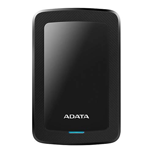 ADATA HV300 - 1 TB, externe Festplatte mit USB 3.2 Gen.1, schwarz, 1TB von ADATA