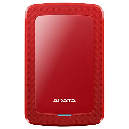 ADATA HV300 - 1 TB, externe Festplatte mit USB 3.2 Gen.1, rot von ADATA