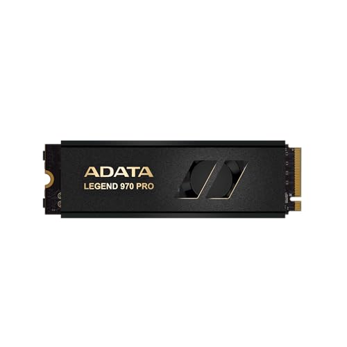 LEGEND 970 Pro 2 TB (schwarz/ gold, PCIe 5.0 x4, NVMe 2.0, M.2 2280) von ADATA