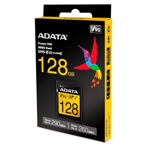 ADATA Premier One (128 GB) Class 10 UHS-II SDXC Speicherkarte von ADATA