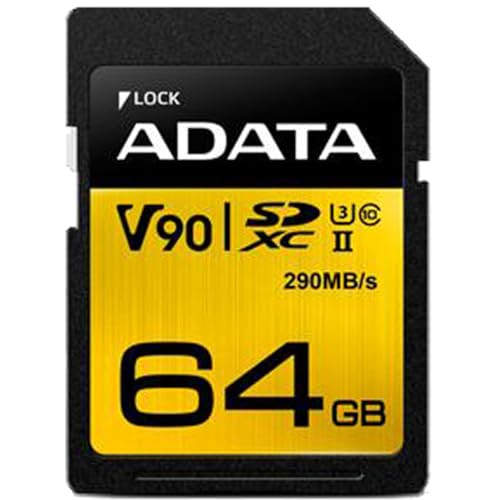 ADATA Premier One (64GB) Class 10 UHS-II SDXC Speicherkarte von ADATA