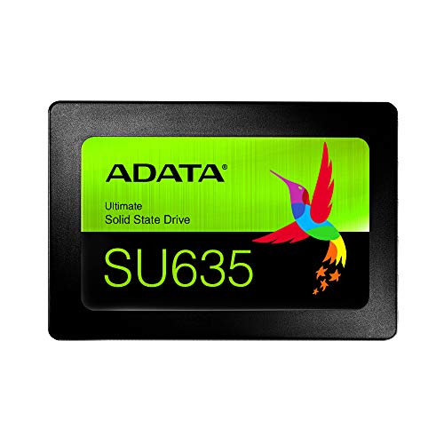 ADATA SU635 Interne Solid State Drive Festplatte, 960 GB Speicher, QLC 3D NAND Flash New Version von ADATA