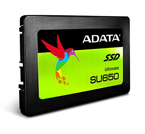 ADATA Ultimate SU650 Interne Solid State Drive 960 GB 3D-NAND SSD-Festplatte, schwarz ADATA Ultimate SU650 Interne Solid State Drive 960 GB 3D-NAND SSD-Festplatte, schwarz von ADATA
