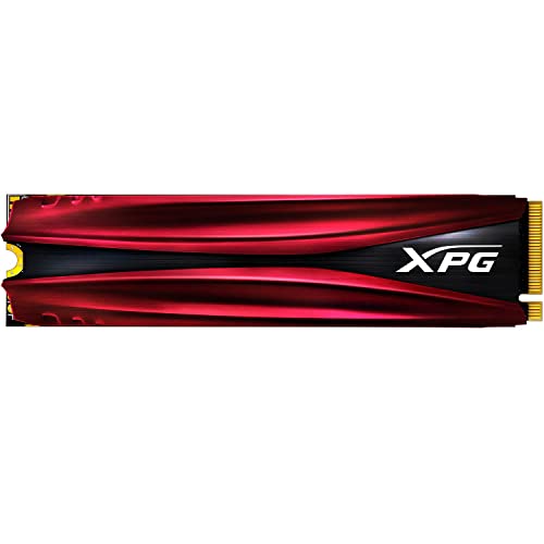 ADATA XPG GAMMIX S11 Pro 1TB Interne Solid State Drive, Kühlkörper, bahnbrechende Leistung, Rot von XPG