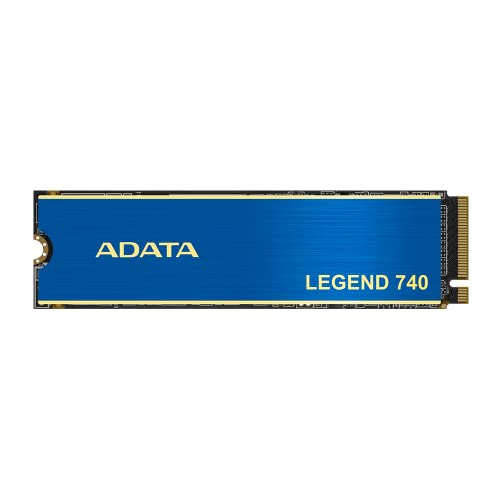 ADATA & XPG Legend 740 PCIe Gen3 x4 M.2 2280 Solid-State-Laufwerk SSD 250GB, NVMe 1.3, Bis zu 2500 MB/s, PC Gaming, 3D NAND, LDPC, AES 256-Bit Verschlüsselung ALEG-740-500GCS Blue ADATA & XPG Legend 740 PCIe Gen3 x4 M.2 2280 Solid-State-Laufwerk SSD 250GB, NVMe 1.3, Bis zu 2500 MB/s, PC Gaming, 3D NAND, LDPC, AES 256-Bit Verschlüsselung ALEG-740-500GCS Blue von ADATA