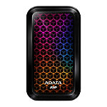 Adata Externe Festplatte ASE770G-512GU32G2-CBK SSD USB-C 500 GB von ADATA