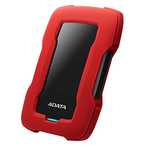 Adata HD330 2000GB rot Externe Festplatte - Externe Festplatten (2000GB, 2.5", Micro-USB B, 3.0 (3.1 Gen 1), Stromversorgung über USB, rot von ADATA