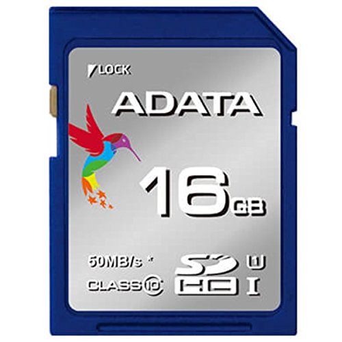 Premier SDHC-Karte UHS-I Class10 R/W: 50/10 16GB ASDH16GUICL10-R Premier SDHC-Karte UHS-I Class10 R/W: 50/10 16GB ASDH16GUICL10-R von ADATA
