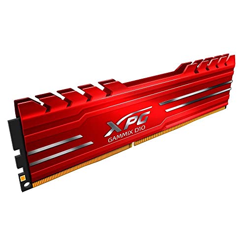 XPG GAMMIX D10 DDR4 3200 MHz, 8 GB (1 x 8 GB), PC4-28800 CL16, XMP 2.0 Arbeitsspeicher, ADATA DRAM, AX4U32008G16A-SR10 von ADATA