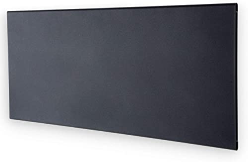 Adax Neo H Elektroheizung Wandmontage - Konvektor Heizung Elektrisch Intelligente Wifi - Radiator Heizung - Elektro Heizkörper - 600W Grau 330mm Smartphone-Steuerung LCD-Anzeige KWT IP24C Class II von ADAX