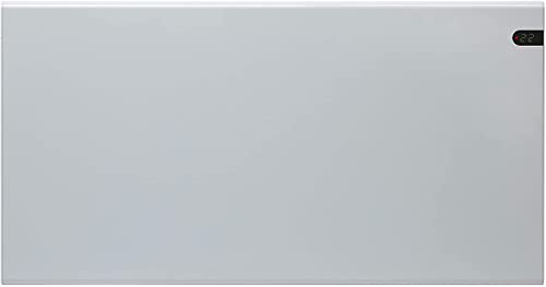 ADAX NEO NP Elektroheizkörper - 2000W, Silber | Thermostat mit Zeitschaltuhr | Elektroheizung Wandmontage | Höhe 370mm | Heizkörper Elektrisch | Frostwächter, Wochenmodus | Wandkonvektor | KDT | IP20 von ADAX