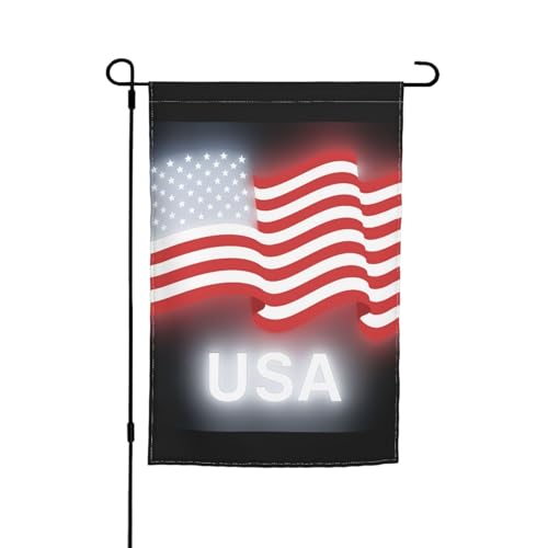 Amerikanische Flagge, Druck, 30,5 x 45,7 cm, Veranda, Ganzjahresflaggen, Hofdekoration, Terrassen-Flagge, Innenhof-Dekoration Amerikanische Flagge, Druck, 30,5 x 45,7 cm, Veranda, Ganzjahresflaggen, Hofdekoration, Terrassen-Flagge, Innenhof-Dekoration von ADAhgu