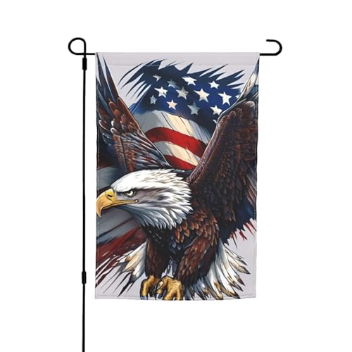 Amerikanische Weißkopfseeadler-Druck, 30,5 x 45,7 cm, Veranda, Ganzjahresflagge, Hofdekoration, Terrassen-Flagge, Innenhof-Dekoration Amerikanische Weißkopfseeadler-Druck, 30,5 x 45,7 cm, Veranda, Ganzjahresflagge, Hofdekoration, Terrassen-Flagge, Innenhof-Dekoration von ADAhgu