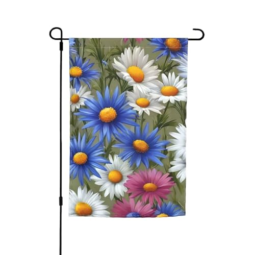 Blumen und Kornblumen Gänseblümchen Druck 30,5 x 45,7 cm Veranda Ganzjahresflaggen Hofdekoration Terrasse Flagge Innenhof Dekor Blumen und Kornblumen Gänseblümchen Druck 30,5 x 45,7 cm Veranda Ganzjahresflaggen Hofdekoration Terrasse Flagge Innenhof Dekor von ADAhgu