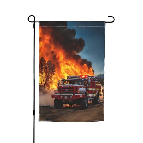 Feuerwehrmann Flamme Druck 30,5 x 45,7 cm Veranda Ganzjahres Outdoor Flaggen Hofdekoration Terrasse Flagge Innenhof Dekor Feuerwehrmann Flamme Druck 30,5 x 45,7 cm Veranda Ganzjahres Outdoor Flaggen Hofdekoration Terrasse Flagge Innenhof Dekor von ADAhgu