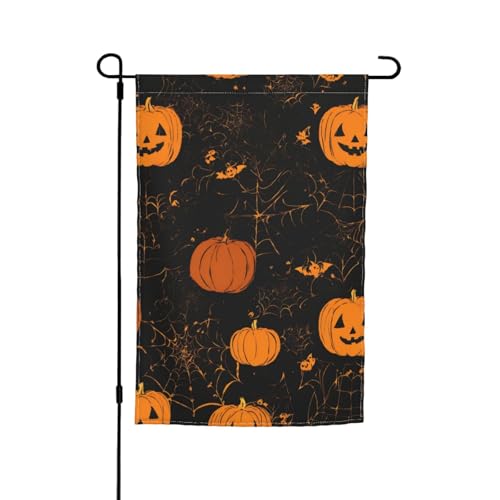 Halloween-Kürbis-Druck, 30,5 x 45,7 cm, Veranda, Ganzjahresflaggen, Hofdekoration, Terrassen-Flagge, Innenhof-Dekoration Halloween-Kürbis-Druck, 30,5 x 45,7 cm, Veranda, Ganzjahresflaggen, Hofdekoration, Terrassen-Flagge, Innenhof-Dekoration von ADAhgu