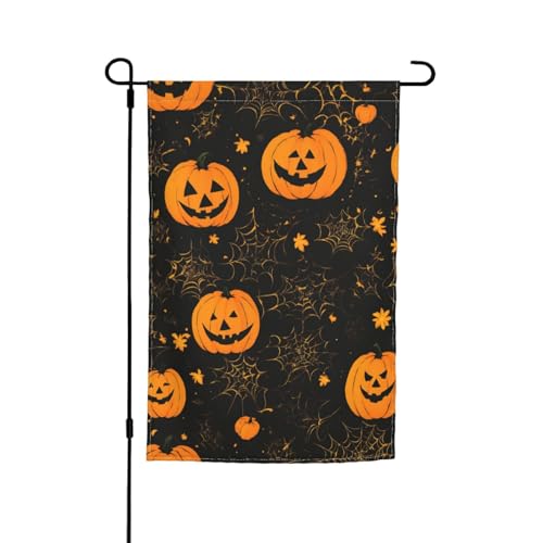Halloween-Kürbis-Druck, 30,5 x 45,7 cm, Veranda, Ganzjahresflaggen, Hofdekoration, Terrassen-Flagge, Innenhof-Dekoration Halloween-Kürbis-Druck, 30,5 x 45,7 cm, Veranda, Ganzjahresflaggen, Hofdekoration, Terrassen-Flagge, Innenhof-Dekoration von ADAhgu