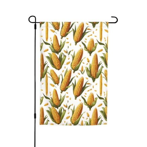 Happy Thanksgiving Day Druck 30,5 x 45,7 cm Veranda-Flaggen für alle Jahreszeiten, Außenflaggen, Hofdekoration, Terrassen-Flagge, Innenhof-Dekoration von ADAhgu