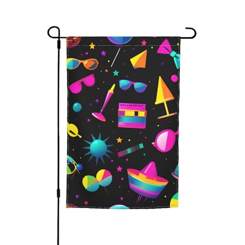 Kerzenbrillen-Druck, 30,5 x 45,7 cm, Veranda, Ganzjahresflaggen, Hofdekoration, Terrassen-Flagge, Innenhof-Dekoration Kerzenbrillen-Druck, 30,5 x 45,7 cm, Veranda, Ganzjahresflaggen, Hofdekoration, Terrassen-Flagge, Innenhof-Dekoration von ADAhgu