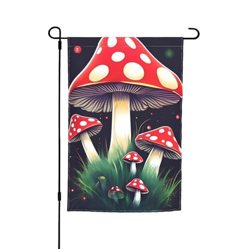 Magischer Pilz-Druck, 30,5 x 45,7 cm, Veranda, Ganzjahresflaggen, Hofdekoration, Terrassen-Flagge, Innenhof-Dekoration Magischer Pilz-Druck, 30,5 x 45,7 cm, Veranda, Ganzjahresflaggen, Hofdekoration, Terrassen-Flagge, Innenhof-Dekoration von ADAhgu