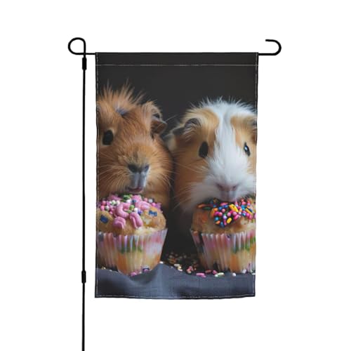 Meerschweinchen und Cupcakes Druck 30,5 x 45,7 cm Veranda Ganzjahresflaggen Hofdekoration Terrasse Flagge Innenhof Dekor Meerschweinchen und Cupcakes Druck 30,5 x 45,7 cm Veranda Ganzjahresflaggen Hofdekoration Terrasse Flagge Innenhof Dekor von ADAhgu