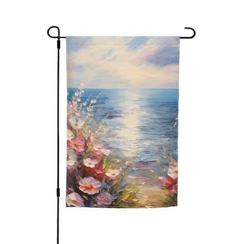 Ölgemälde-Druck, 30,5 x 45,7 cm, Veranda, Ganzjahresflaggen, Hofdekoration, Terrassen-Flagge, Innenhof-Dekoration Ölgemälde-Druck, 30,5 x 45,7 cm, Veranda, Ganzjahresflaggen, Hofdekoration, Terrassen-Flagge, Innenhof-Dekoration von ADAhgu