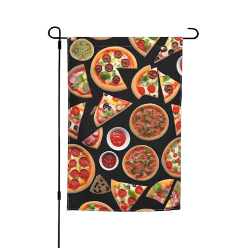 Pizza-3D-Druck, 30,5 x 45,7 cm, Veranda, Ganzjahresflaggen, Hofdekoration, Terrassen-Flagge, Innenhof-Dekoration Pizza-3D-Druck, 30,5 x 45,7 cm, Veranda, Ganzjahresflaggen, Hofdekoration, Terrassen-Flagge, Innenhof-Dekoration von ADAhgu