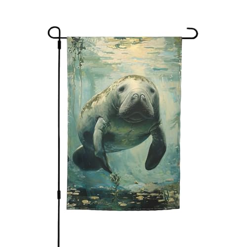 Seekuh Tiere Druck 30,5 x 45,7 cm Veranda Ganzjahres Outdoor Flaggen Hofdekoration Terrasse Flagge Innenhof Dekor Seekuh Tiere Druck 30,5 x 45,7 cm Veranda Ganzjahres Outdoor Flaggen Hofdekoration Terrasse Flagge Innenhof Dekor von ADAhgu