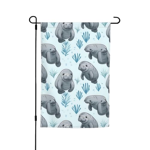 Seekuh Tiere Kalb Druck 30,5 x 45,7 cm Veranda Ganzjahres Outdoor Flaggen Hofdekoration Terrasse Flagge Innenhof Dekor Seekuh Tiere Kalb Druck 30,5 x 45,7 cm Veranda Ganzjahres Outdoor Flaggen Hofdekoration Terrasse Flagge Innenhof Dekor von ADAhgu