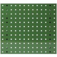 ADB Lochplatte, L493xB456mm, RAL 6011 Lochwand Werkstattwand Metall Werkzeugwand von ADB